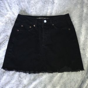 Black AE Jean Skirt 😻